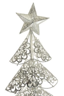 Myflair Möbel & Accessoires Dekobaum Weihnachtsdeko, im Altsilber-Look