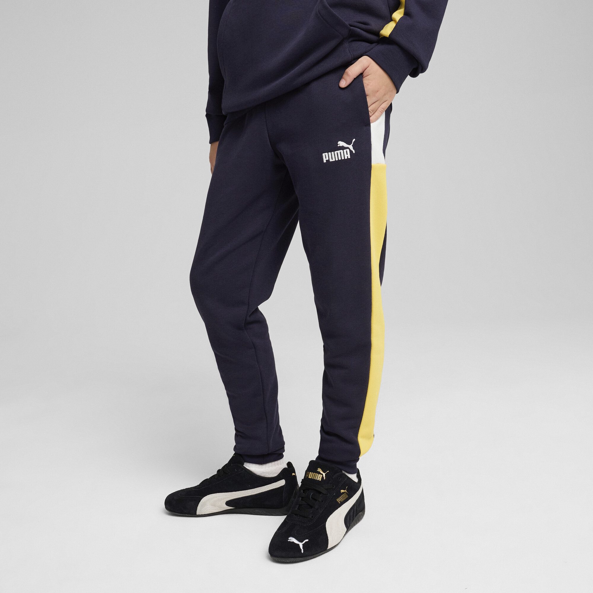 PUMA Sporthose Essentials Block Jogginghose Jungen