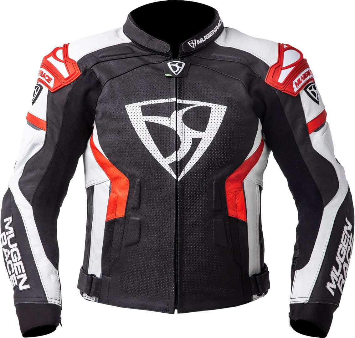MUGENRACE Motorradjacke Marcus Motorrad Lederjacke Ellenbogenprotektoren en günstig online kaufen
