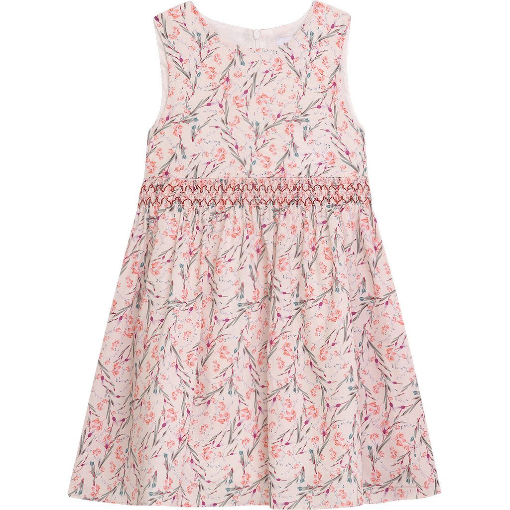 DANAMADE A-Linien-Kleid DPADME (1-tlg) Dpadme Kinderkleid – Elegantes Sommerkleid mit floralen Mustern