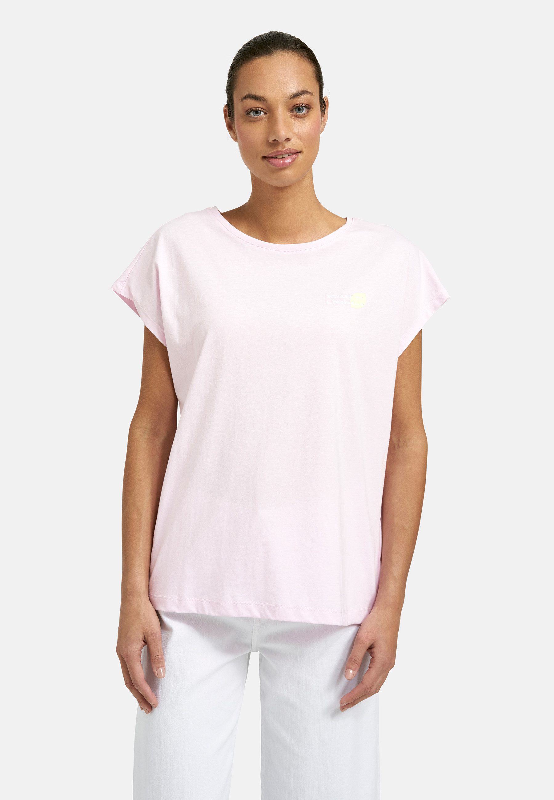 Smith & Soul Rundhalsshirt mit überschnittener Schulter günstig online kaufen