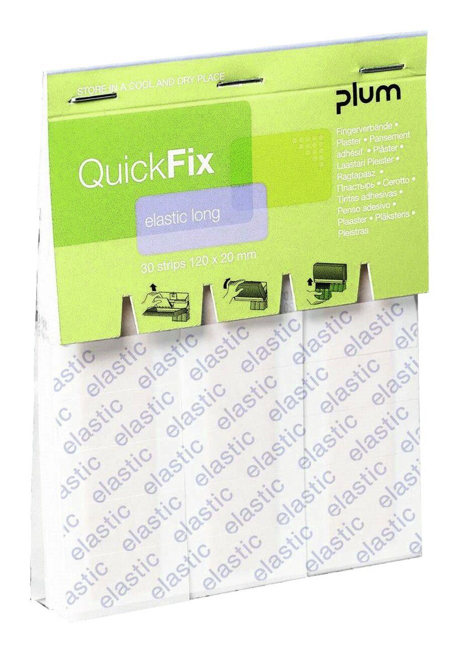 plum Wundpflaster (30 Stück), Refill Elastic Long mit Fingerverbänden