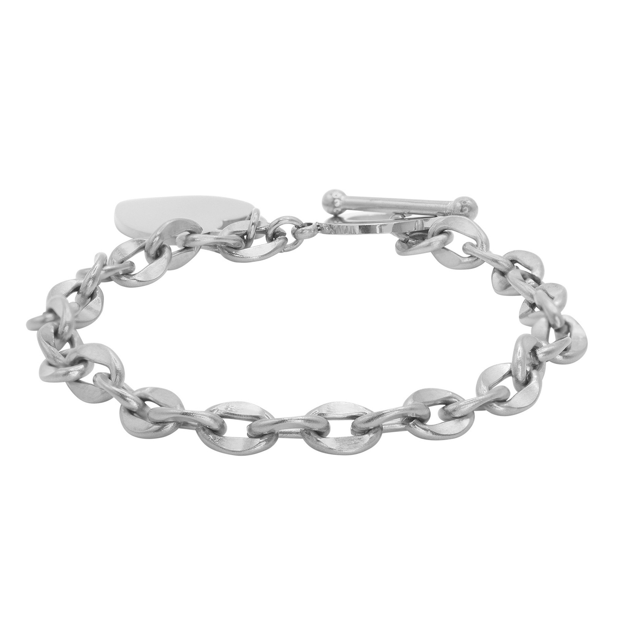 Heideman Armband Alexis silberfarben poliert (Armband, inkl. Geschenkverpackung), Panzerarmband Damen