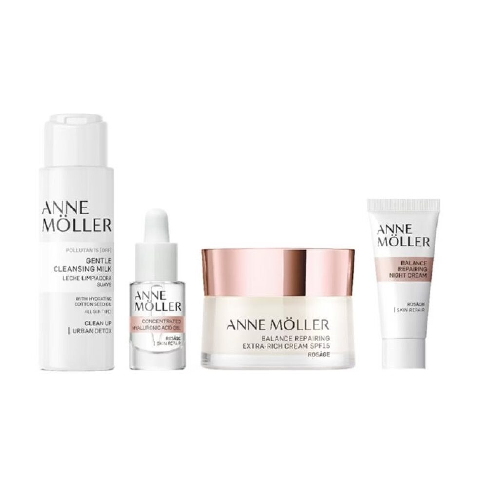 Hautpflege-Set Balance Repairing Extra Rich Cream Spf15 50ml Set 4 Artikel