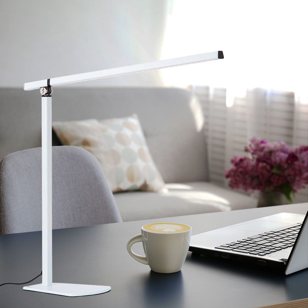 NOWA Schreibtischlampe, LED-Leuchtmittel fest verbaut, Warmweiß, Tischlampe günstig online kaufen