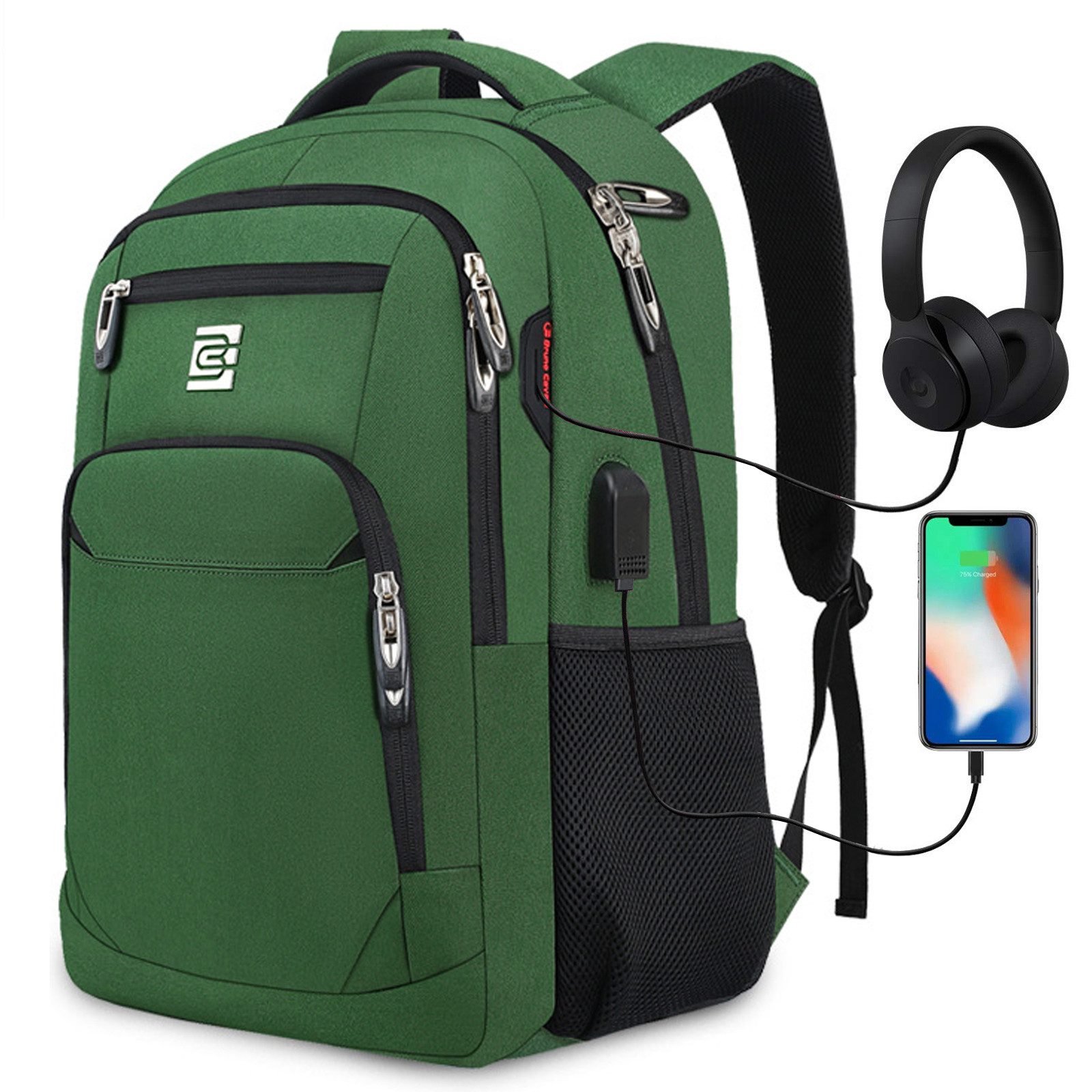 Laptoprucksack Laptop Rucksack Rucksäcke Schulrucksack Laptoptasche Wasserbeständig