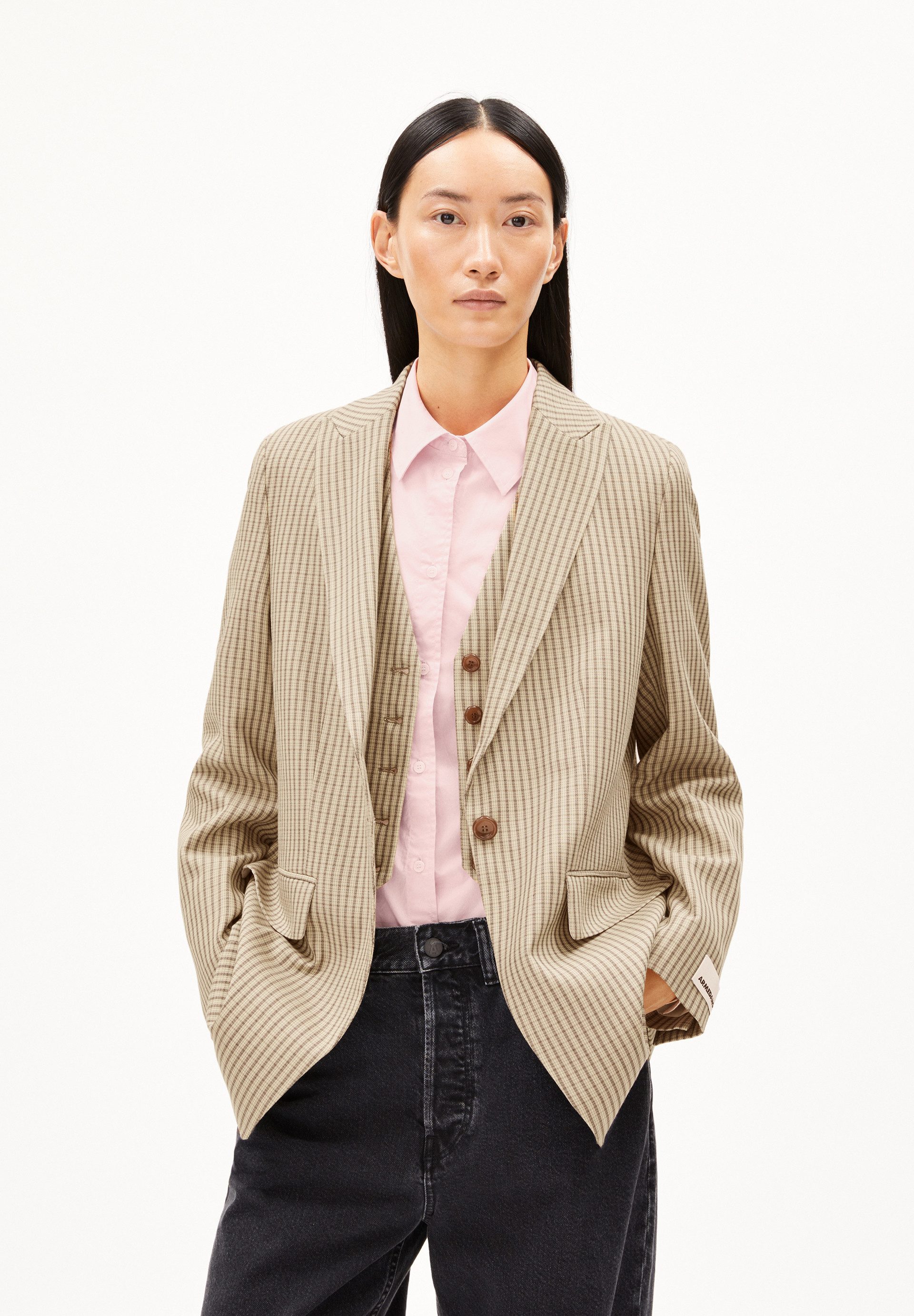 Armedangels Jackenblazer MIKULAA CHECK Blazer aus günstig online kaufen