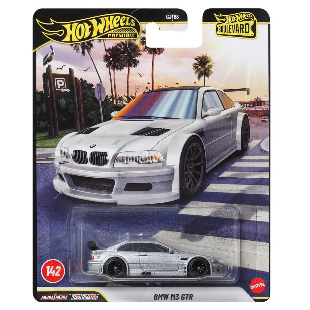 Hot Wheels Spielzeug-Rennwagen BMW M3 GTR JHW30 Hot Wheels Boulevard Fahrzeug