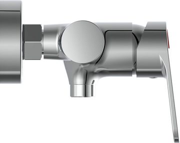 Schütte Duscharmatur PICO Eco-Click-Funktion, bis 50% Wasserersparnis, einstellb. Verbrühschutz