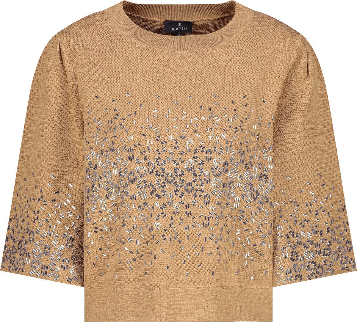 Monari Strandpullover Pullover biscotti