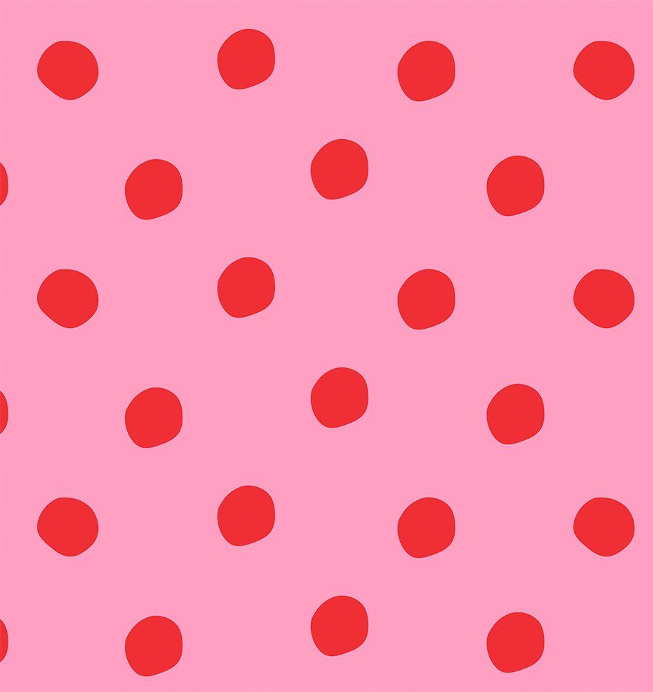 BSB Grußkarten Geschenkpapier - Röllchen - 70x150 cm - BSB - Punkte pink