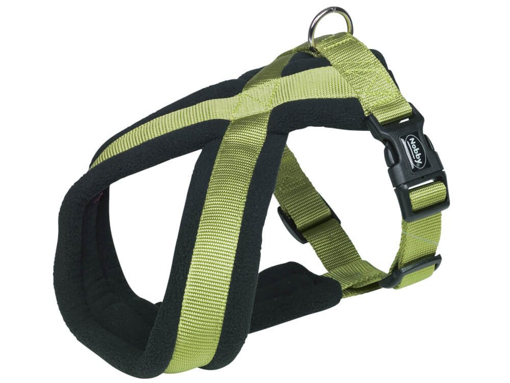 Nobby Hunde-Geschirr Nobby Komfort Geschirr "Classic" lindgrün Bauch: 20-30cm von Nobby