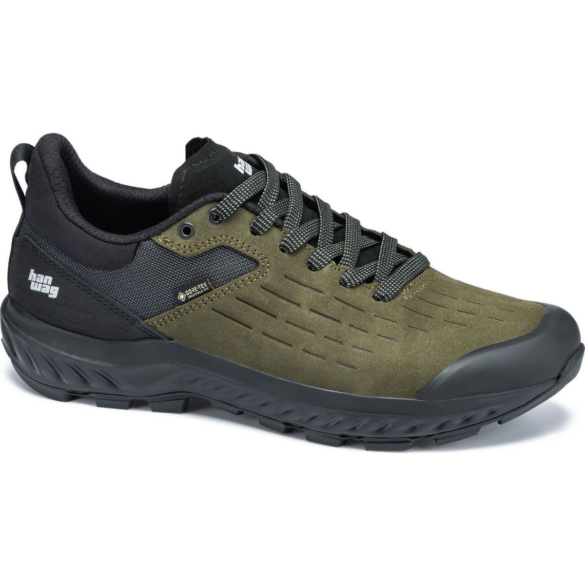 Hanwag Kaduro Low GTX Hikingschuh Wasserdichter Wanderschuh mit innovativer Dämpfungstechnologie und