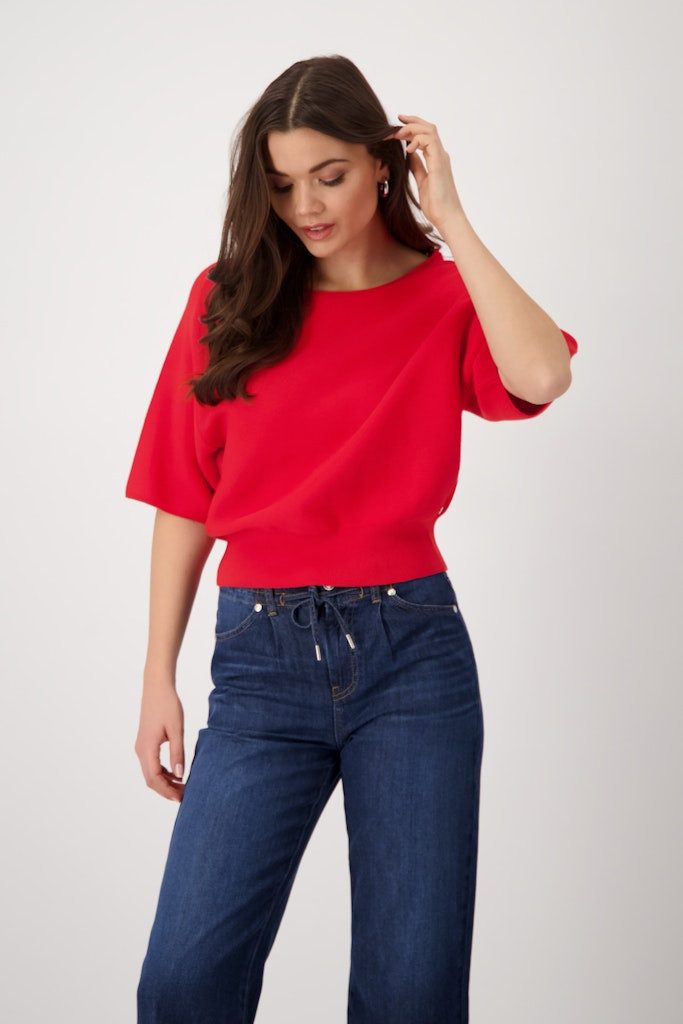 Monari Rundhalspullover günstig online kaufen