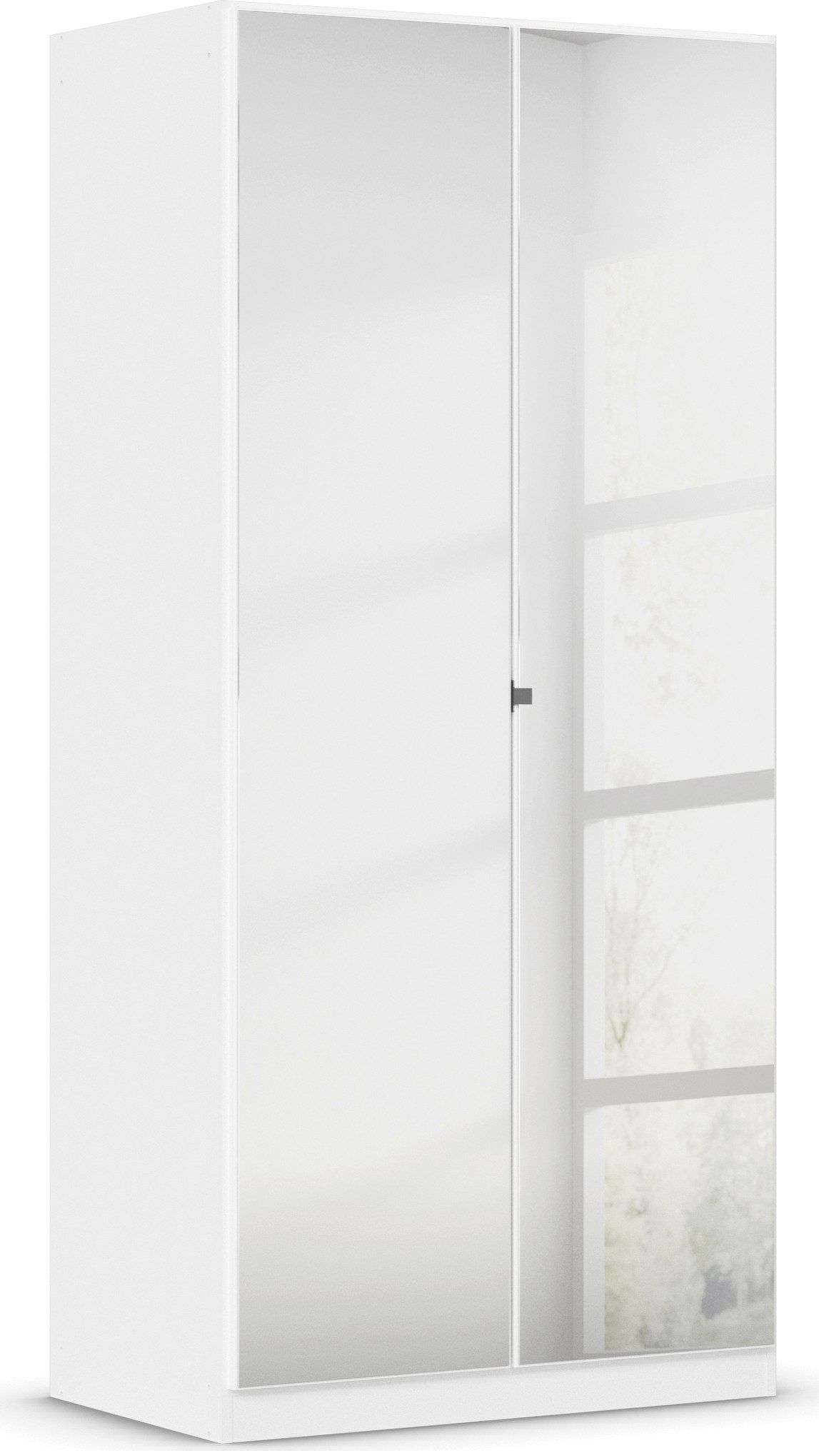 rauch Drehtürenschrank Reflect mit Spiegelfront, inkl. praktischer Inneneinteilung