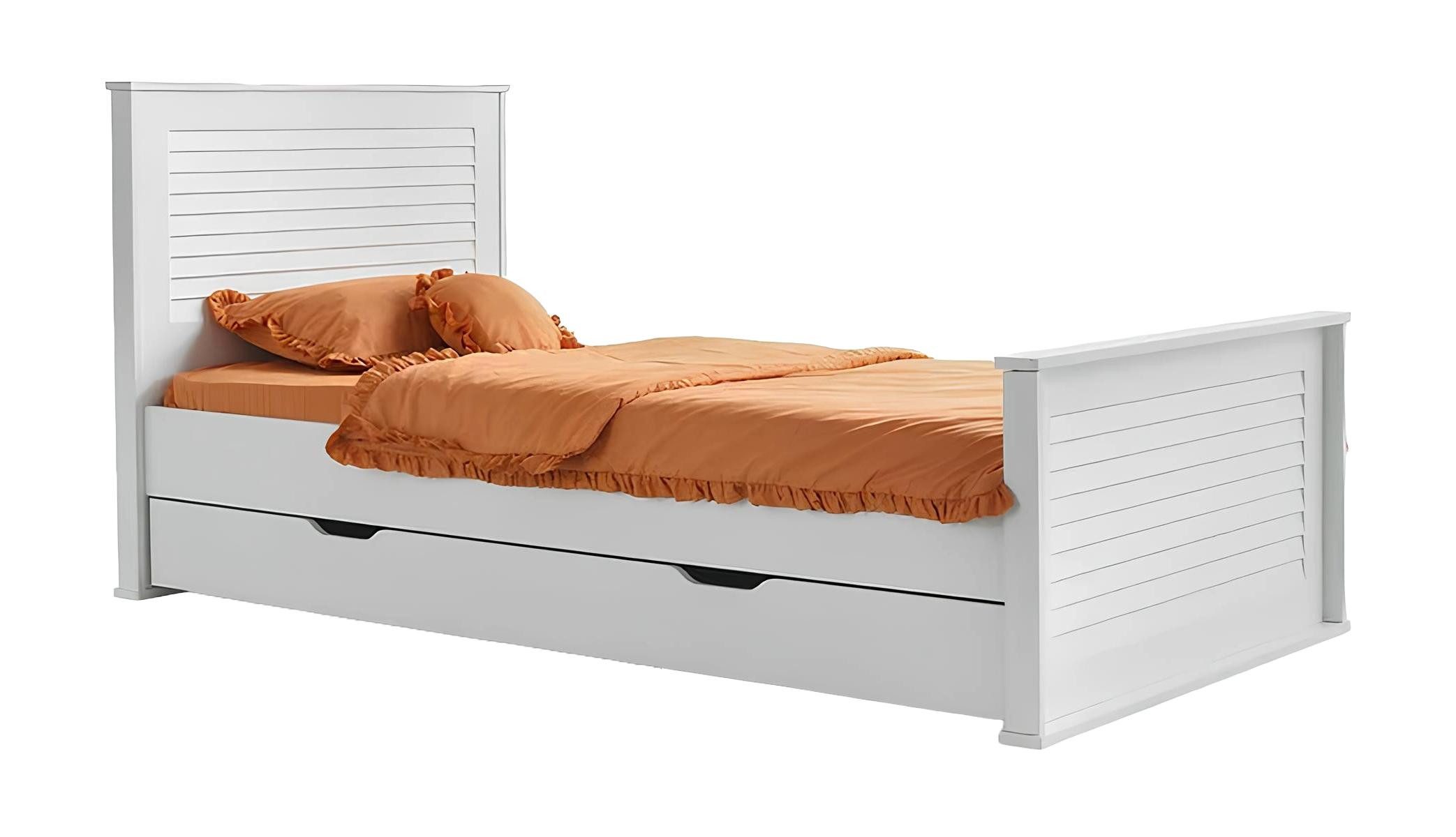 Xlmoebel Einzelbett Hochwertiges Kinderbett - elegantes Holzdesign ideal für das (Bett), Hergestellt in Europa