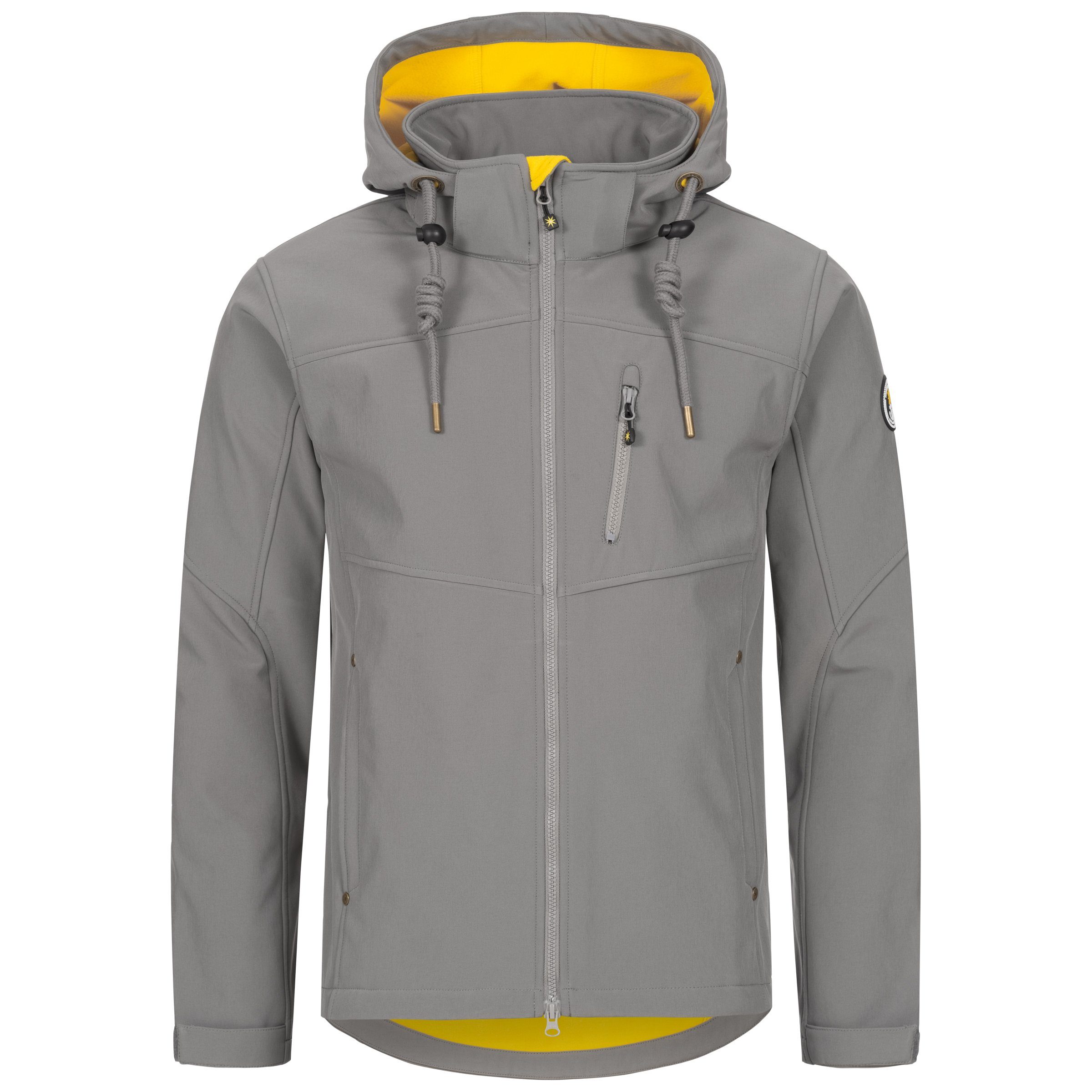 DEPROC Active MEN auch Größen in CREEK grau Großen PEAK Softshelljacke erhältlich