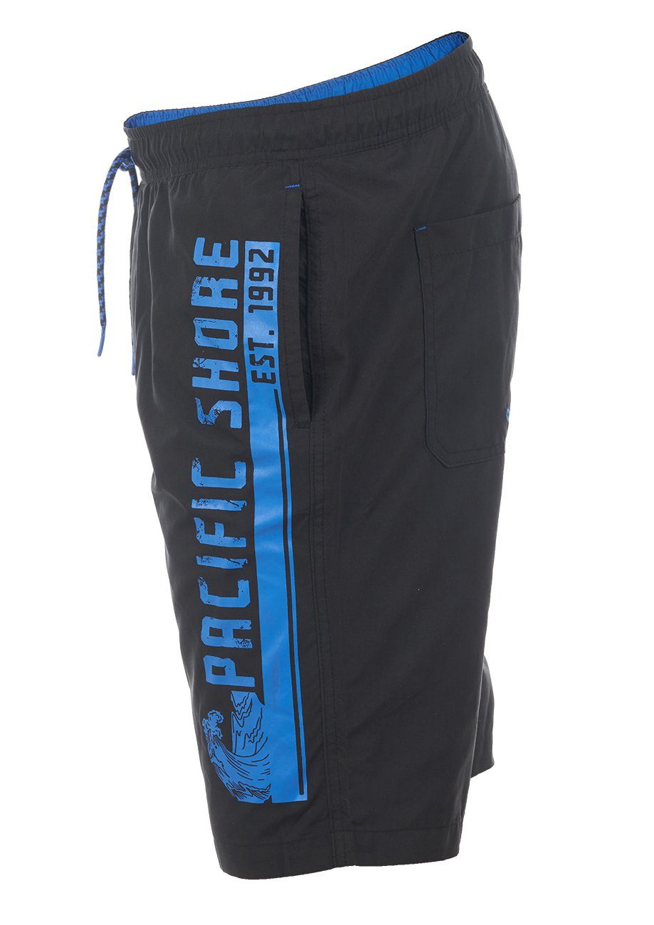 riverso Badeshorts Herren Badehose RIVJannik Regular Fit (1-St) Sportshorts mit Kordelzug – Bild 3 von 5