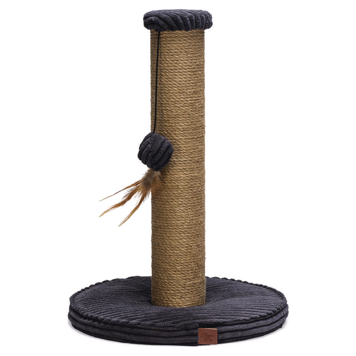 Kratzsäule Kratzsäule Ribbed anthrazit