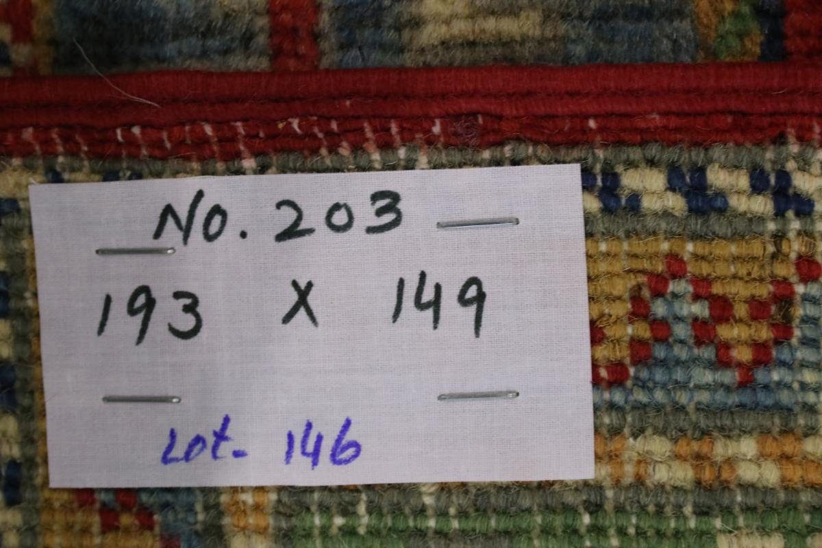 Nain Kazak 150x194 5 Orientteppich, mm Handgeknüpfter Orientteppich rechteckig, Höhe: Trading,
