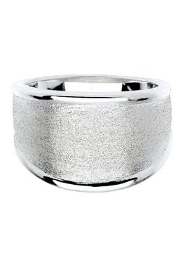 Elli Fingerring Basic Matt Trend Silber 925 Sterling Silber