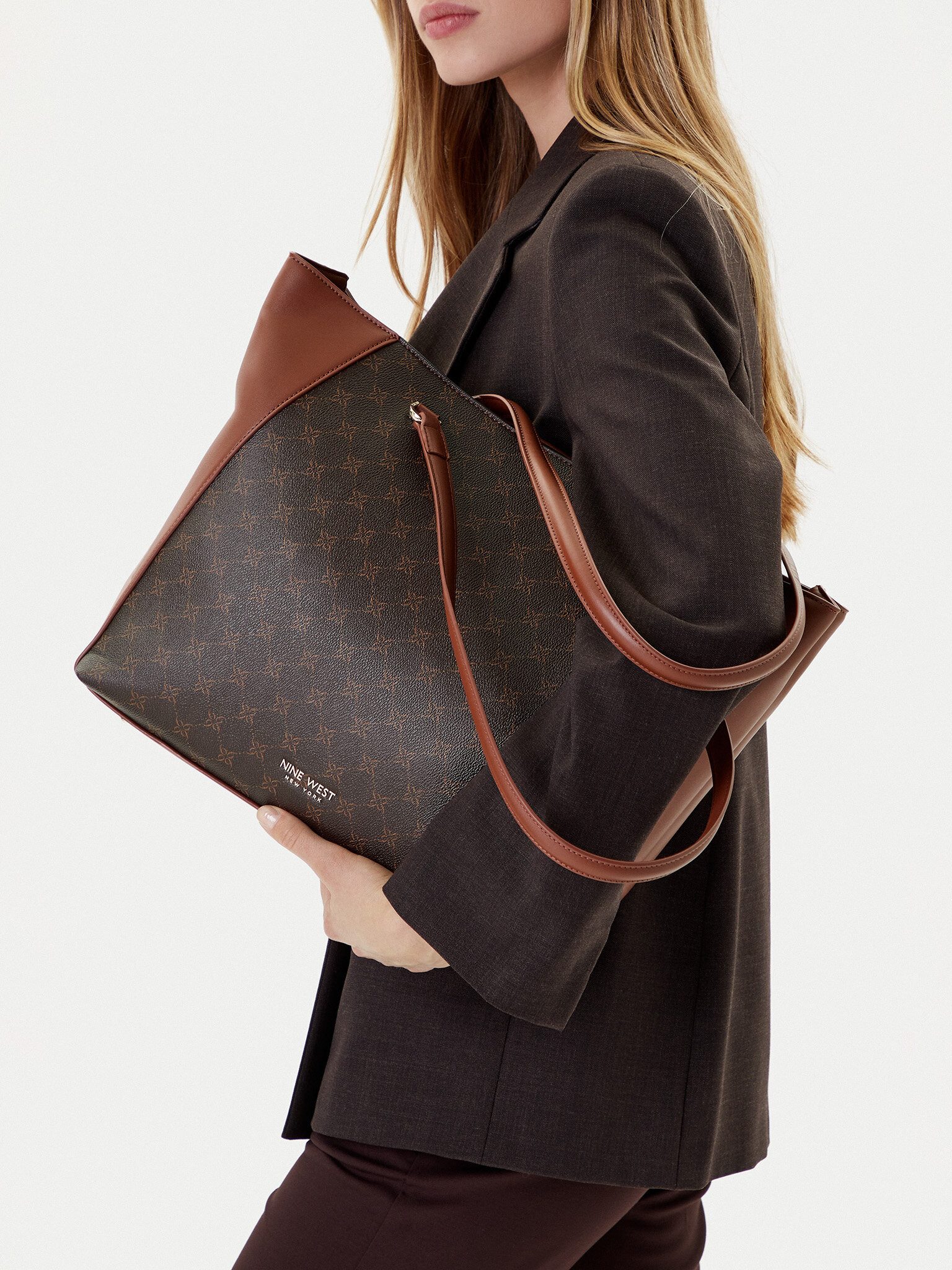 Nine West Handtasche Nine West Damenhandtasche Braun EO-WYOMING-LDA8449