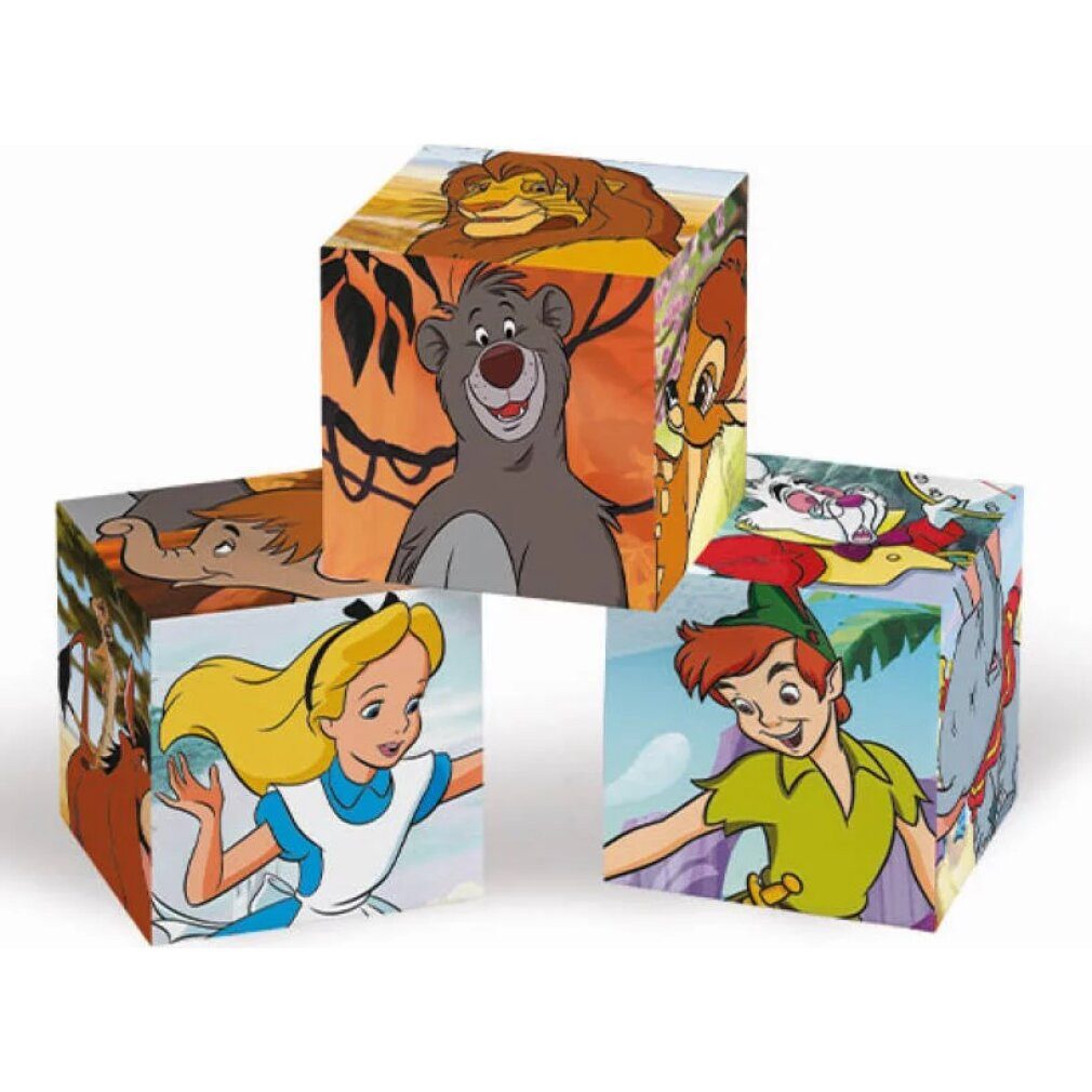 Clementoni® Spiel Disney Classic Würfelpuzzle 6tlg.