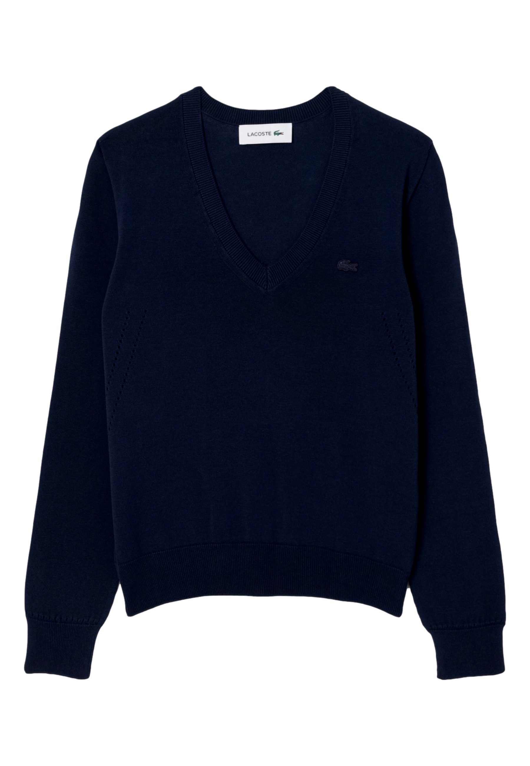 Lacoste Strickpullover Pullover Strickpullover V-Neck (1-tlg) günstig online kaufen