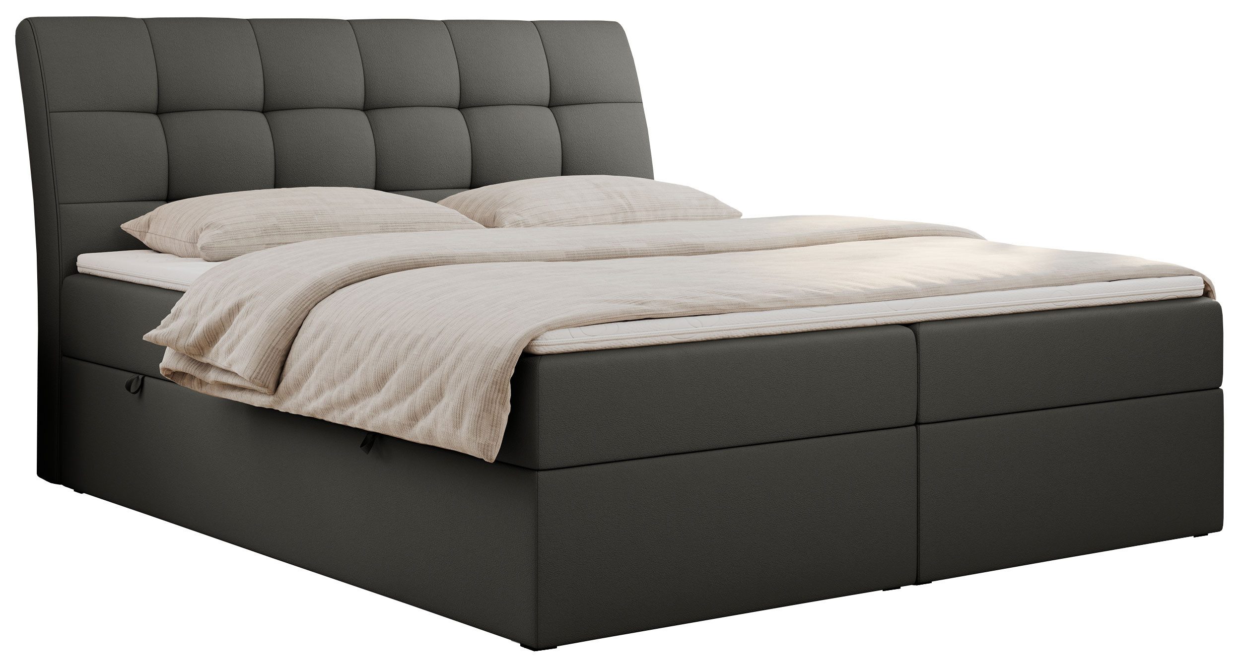 MKS MÖBEL Boxspringbett DIEGOS (Set, Topper günstig online kaufen