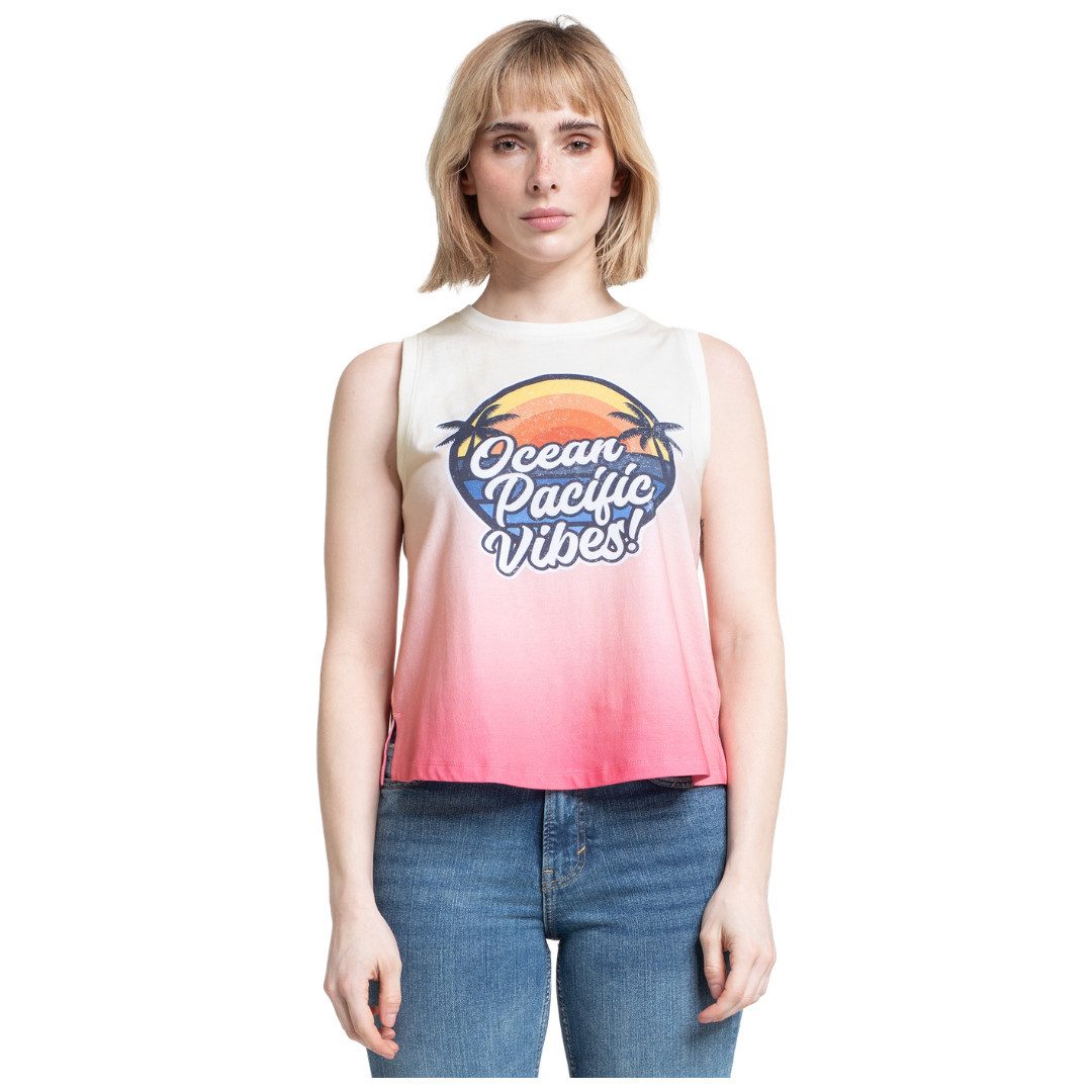 Ocean Pacific Print-Shirt Maroubra Pink Multicolor bedruckt