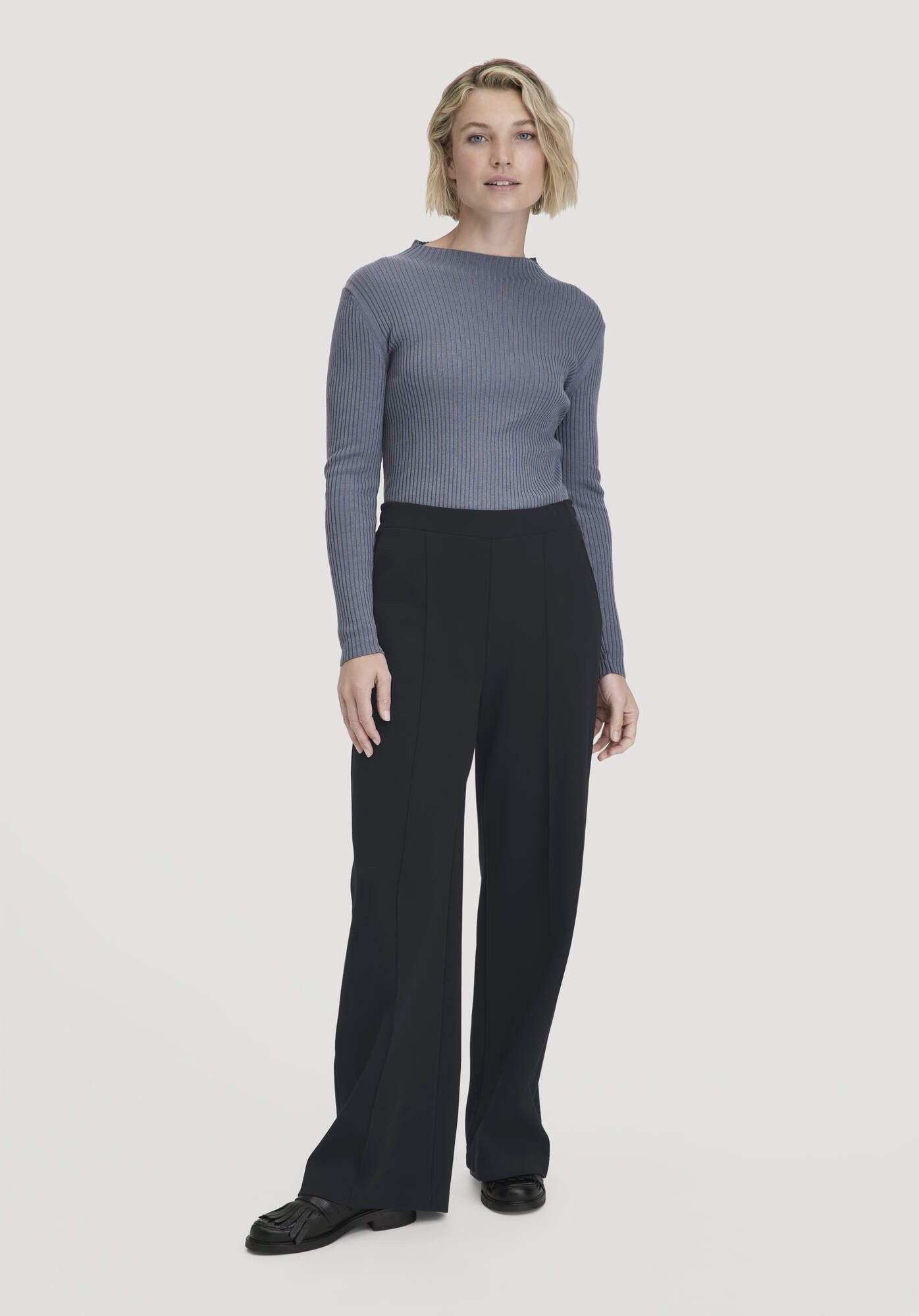 Hessnatur Jerseyhose Relaxed Wide Leg aus günstig online kaufen