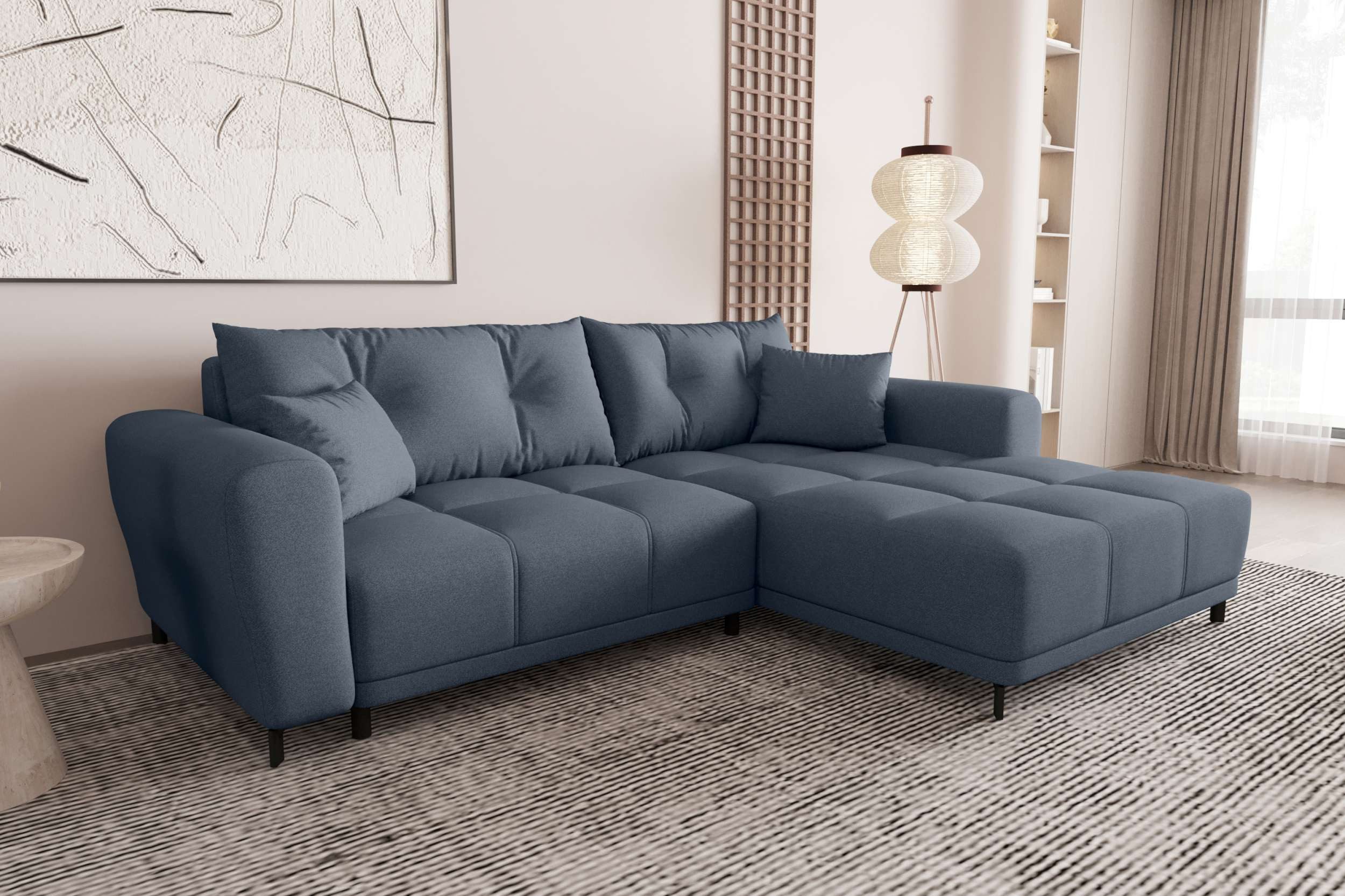 99rooms Ecksofa Massimo, Sofa L-Form, Eckcouch, mit Schlaffunktion,Rundumbe günstig online kaufen