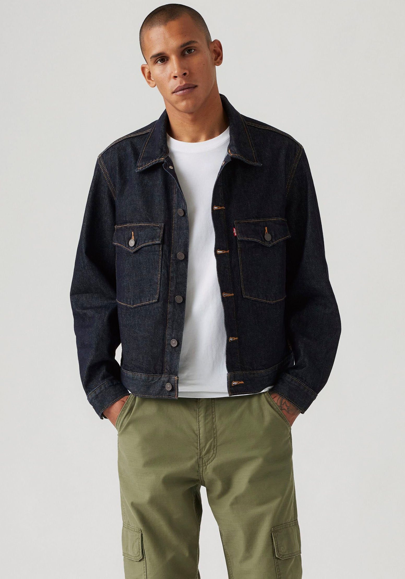 Levi's® Jeansjacke EMBARCADERO STATION mit kontrastfarbenen günstig online kaufen