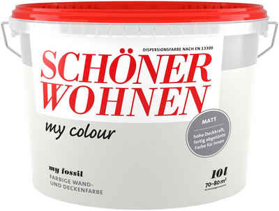 SCHÖNER WOHNEN FARBE Wand- und Deckenfarbe my colour, matt, leicht zu verarbeitende Innenfarbe