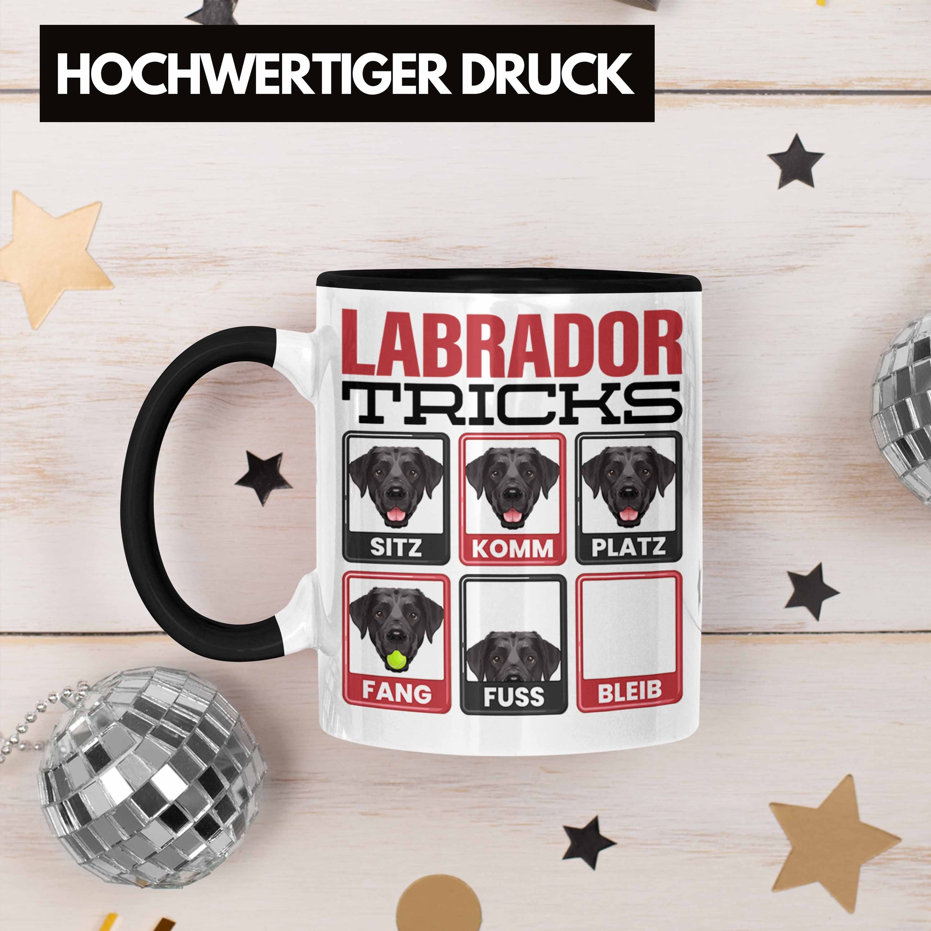 Trendation Tasse Labrador Besitzer Tasse Lustiger Labrador Schwarz Geschenkidee Geschenk Spruch