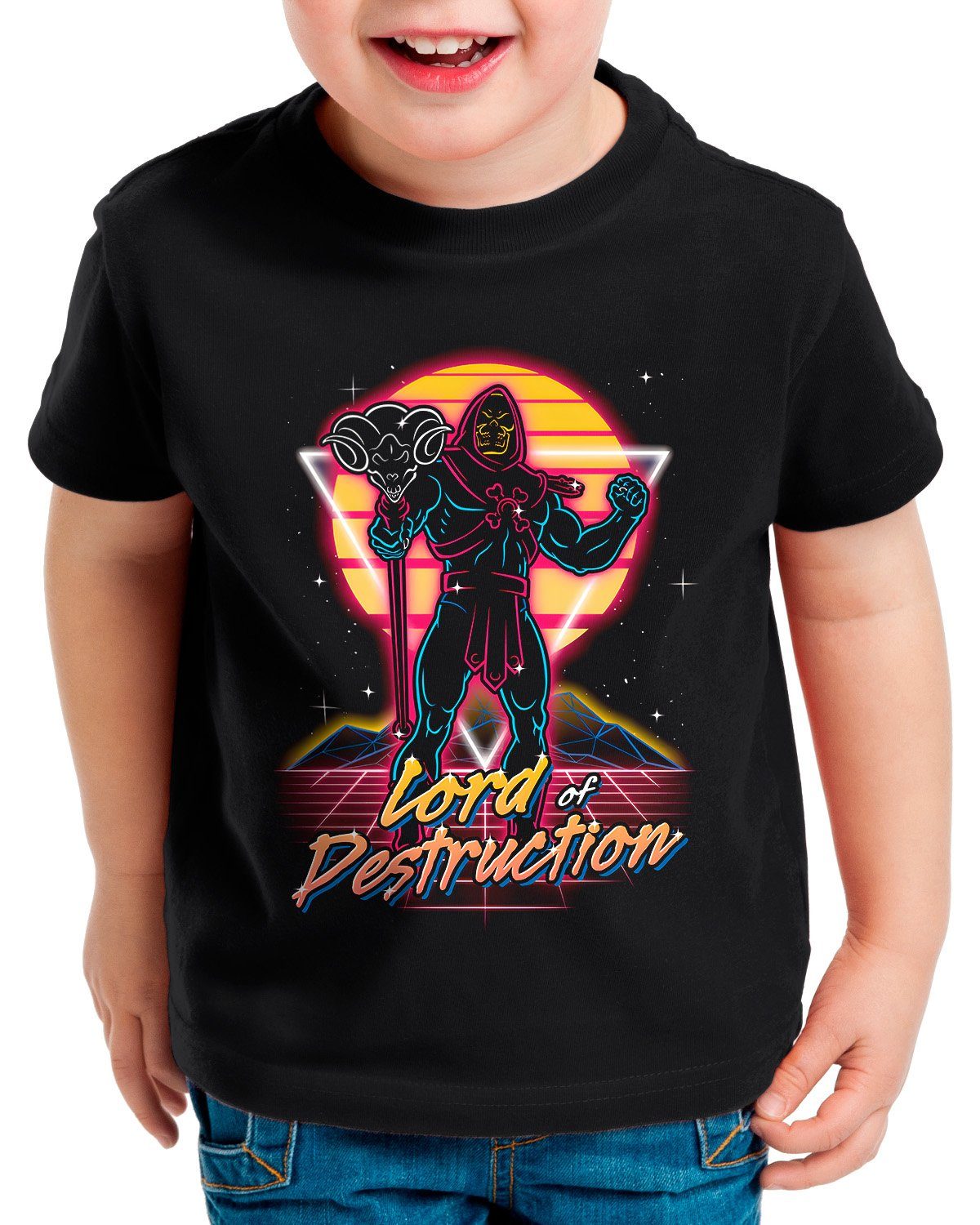 Wieder auf Lager style3 Print-Shirt skeletor universe Kinder the Fierce T-Shirt masters of Lord he-man