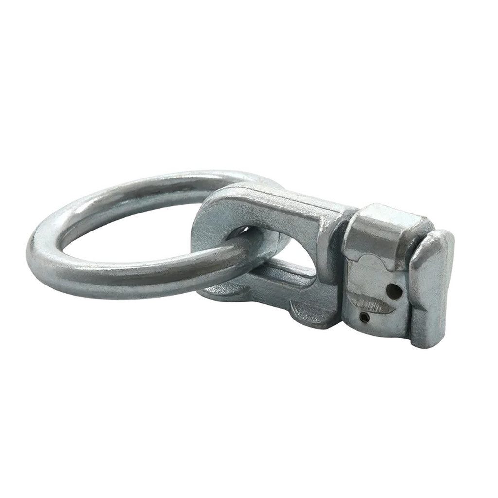 Spanngurt Stud Fitting Double mit Ring rund