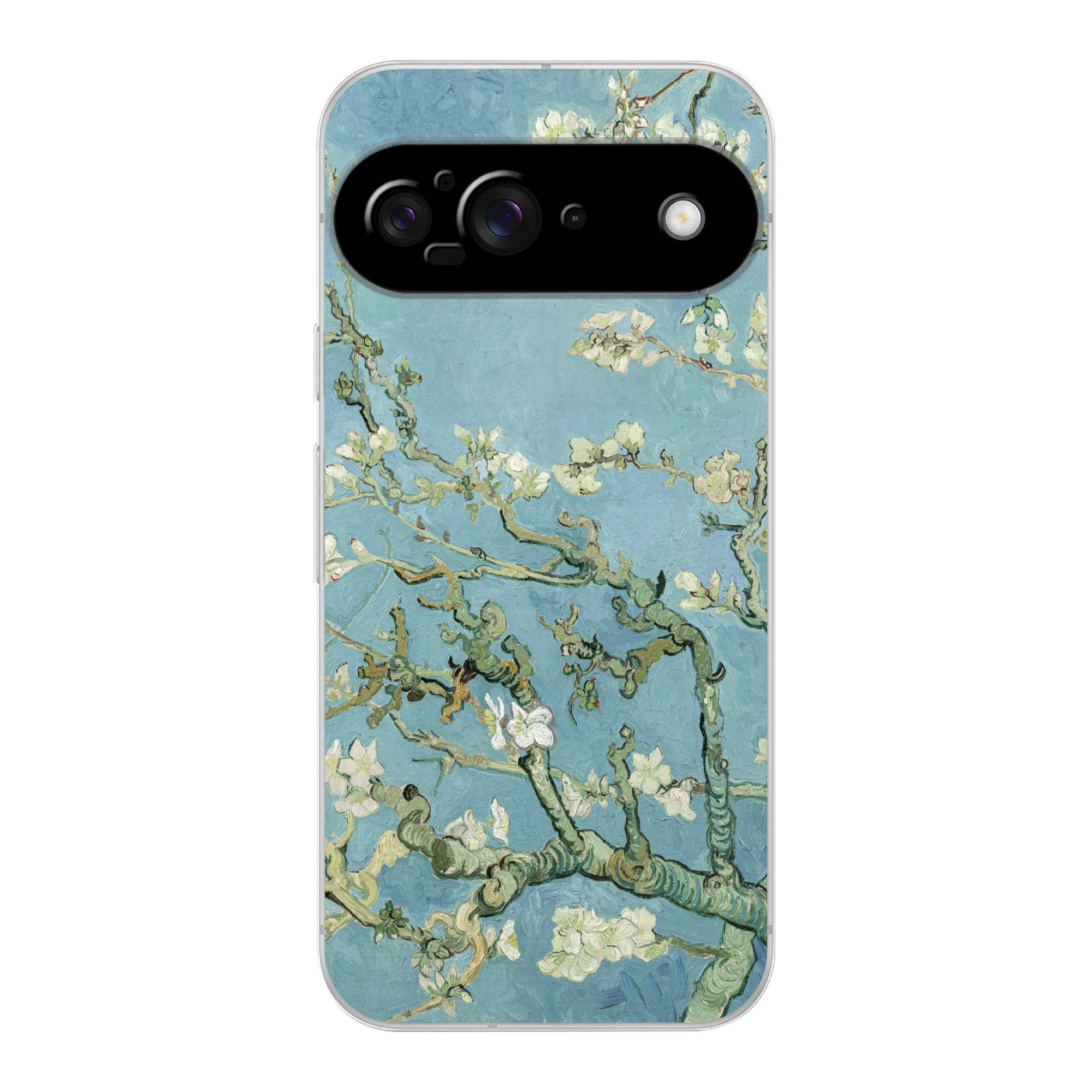 MuchoWow Handyhülle für Google Pixel 9 Mandelblüte - Van Gogh - Kunst, Handy Case, Silikon, Bumper Case Dünn