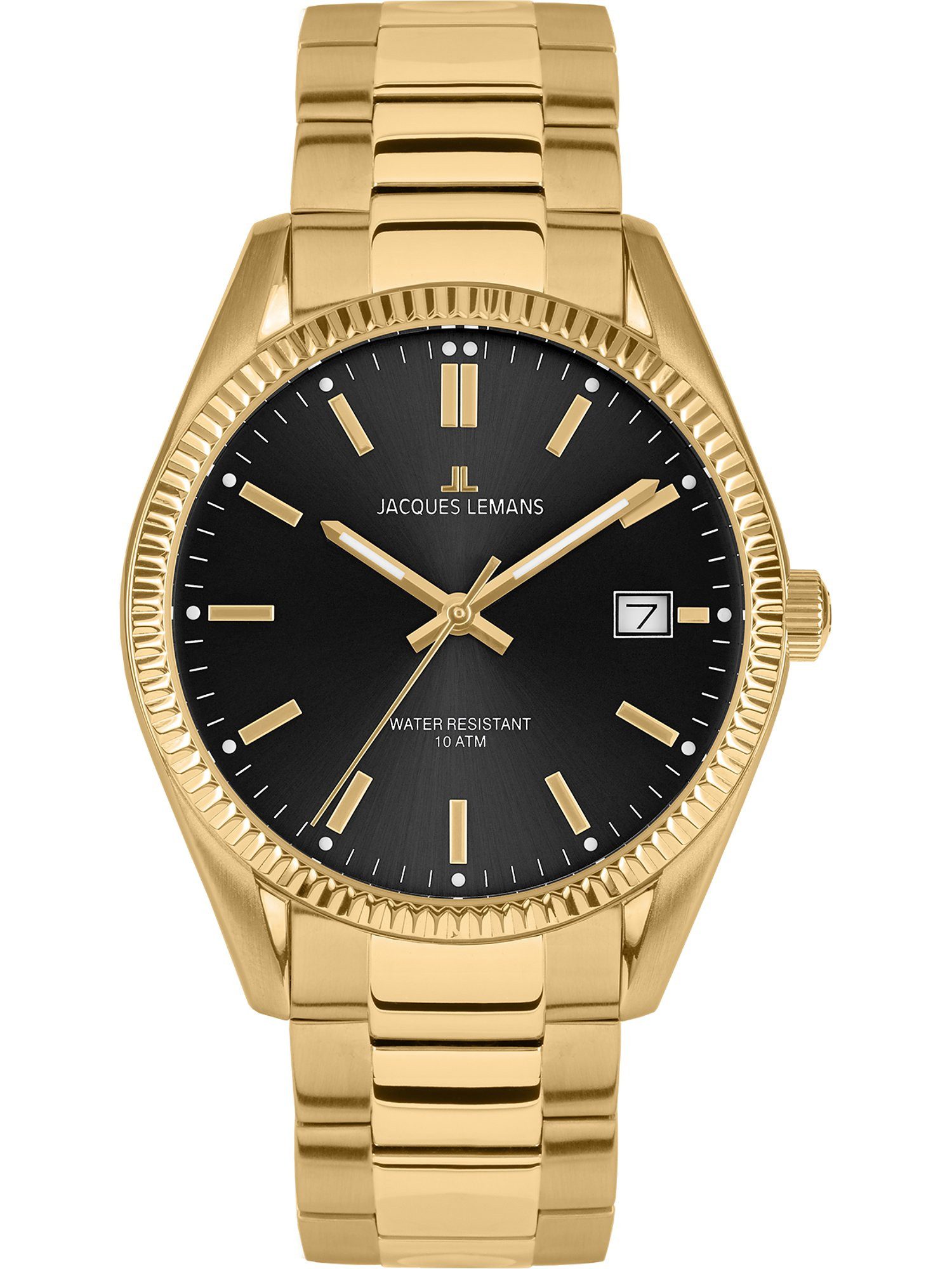 Quarzuhr Jacques Lemans Herren-Uhren Analog Quarz