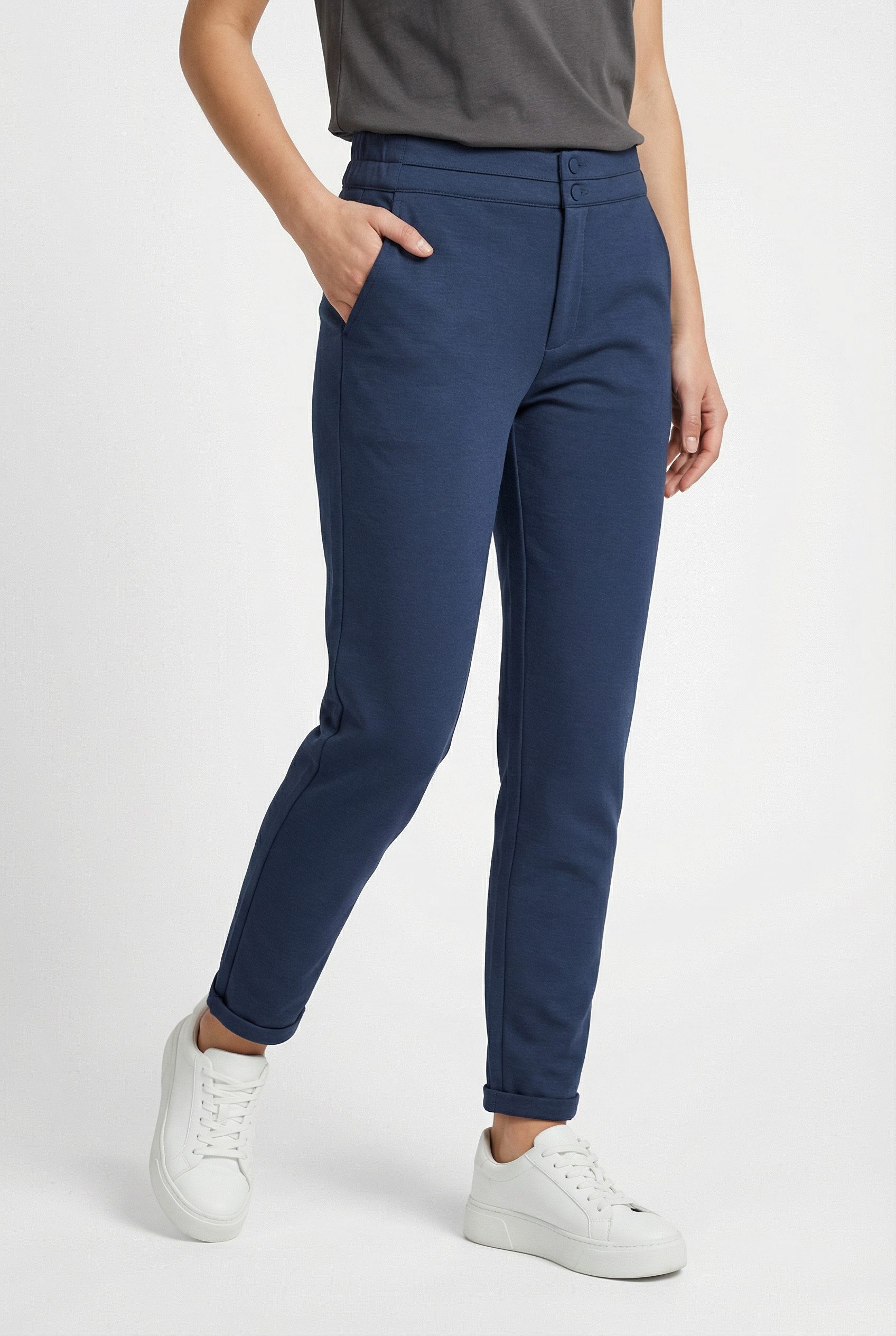 FREEQUENT Stoffhose FQNANNI-ANKLE-PA Sommerhose - knöchellänge und mit 2-Kn günstig online kaufen