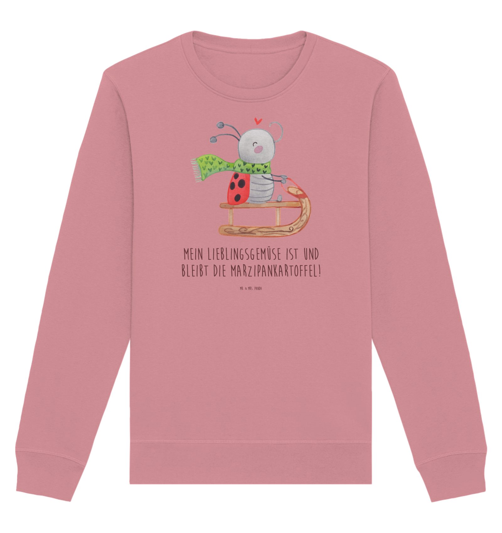 Longpullover Smörle Rodeln Größe XL - Canyon Pink - Geschenk, Sweatshirt Männer, W