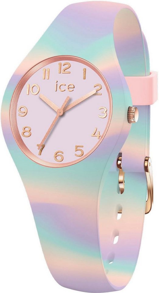ice-watch Quarzuhr ICE tie and dye - Sweet lilac - Extra-Small - 3H,  021010, ideal auch als Geschenk