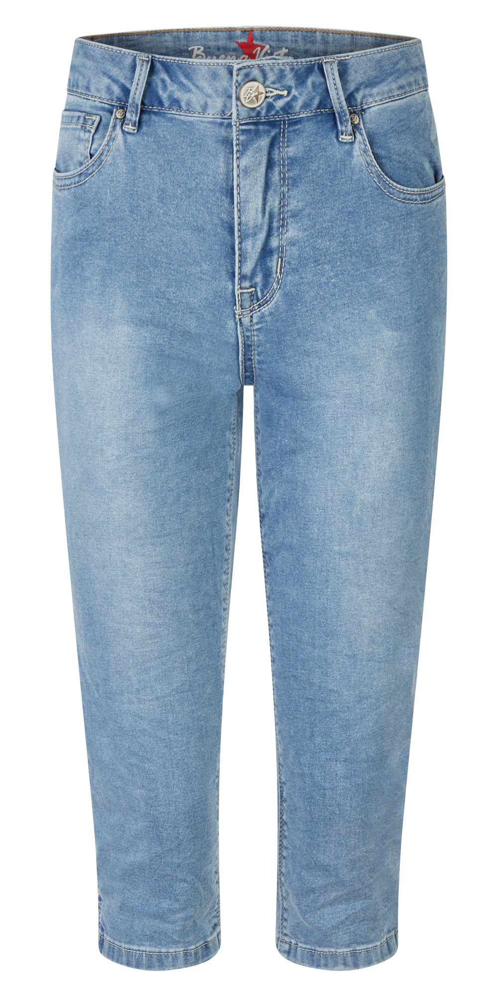 Buena Vista Stretch-Jeans BUENA VISTA ITALY CAPRI charming blue BV B5991 102.8565 - Cozy Denim