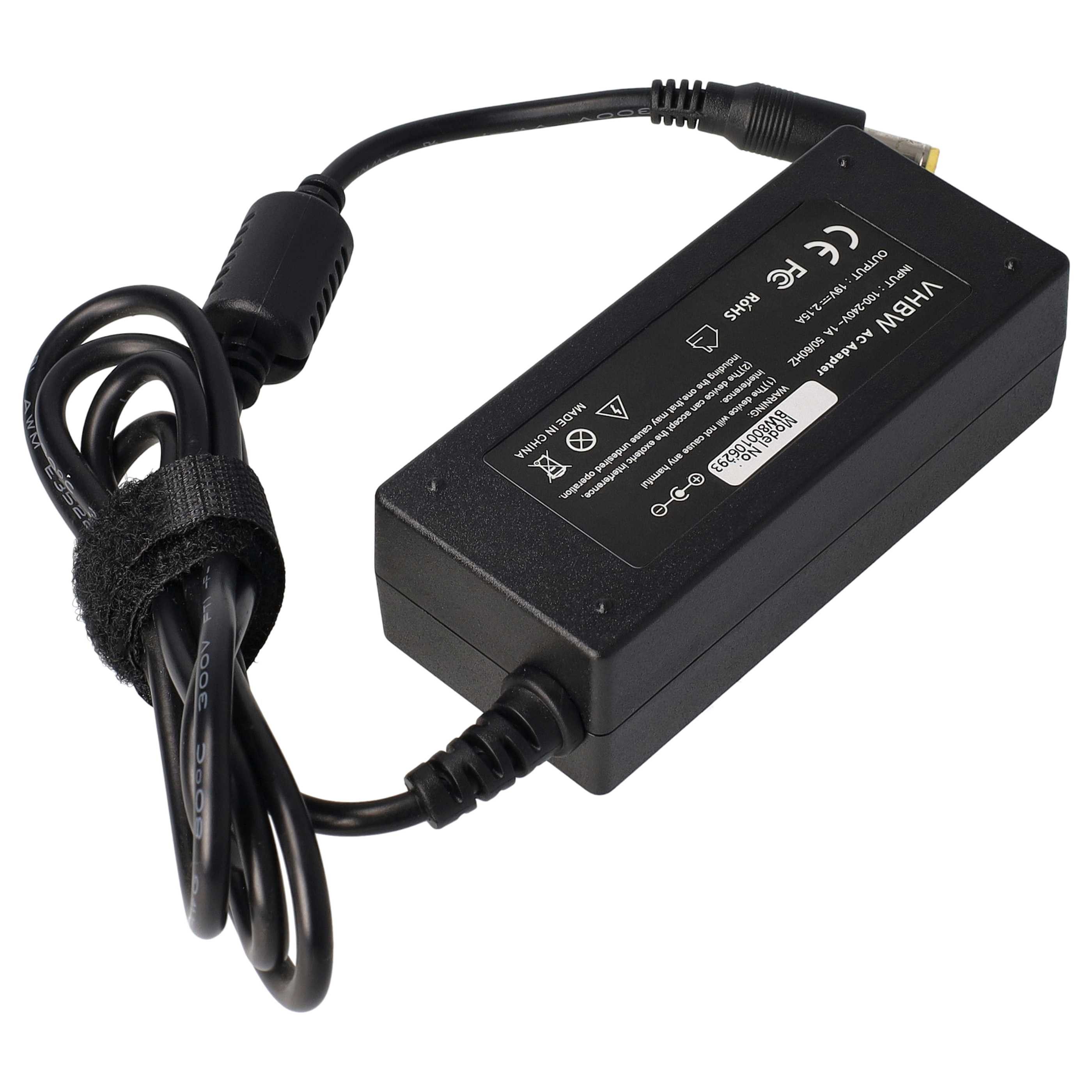 vhbw Netzteil Ersatz für Acer A045R016L, A13-045N2A, ADP-45HE BB, ADP-40TH Notebook-Ladegerät – Bild 4 von 5