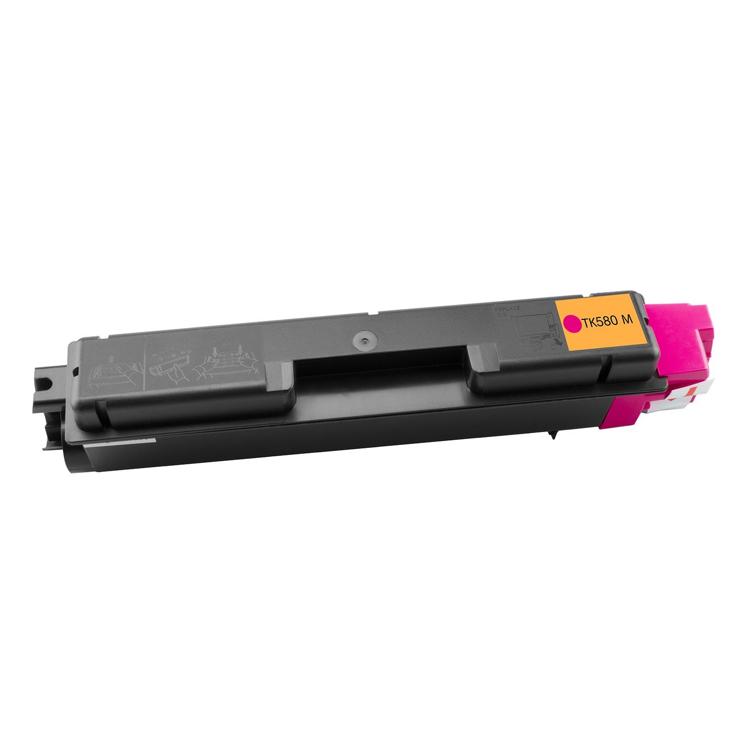 Tito-Express Tonerpatrone ersetzt Kyocera / FS-C-5150DN Kyocera Magenta, 580 KyoceraTK580 TK-580 P-6021cdn ECOSYS für TK