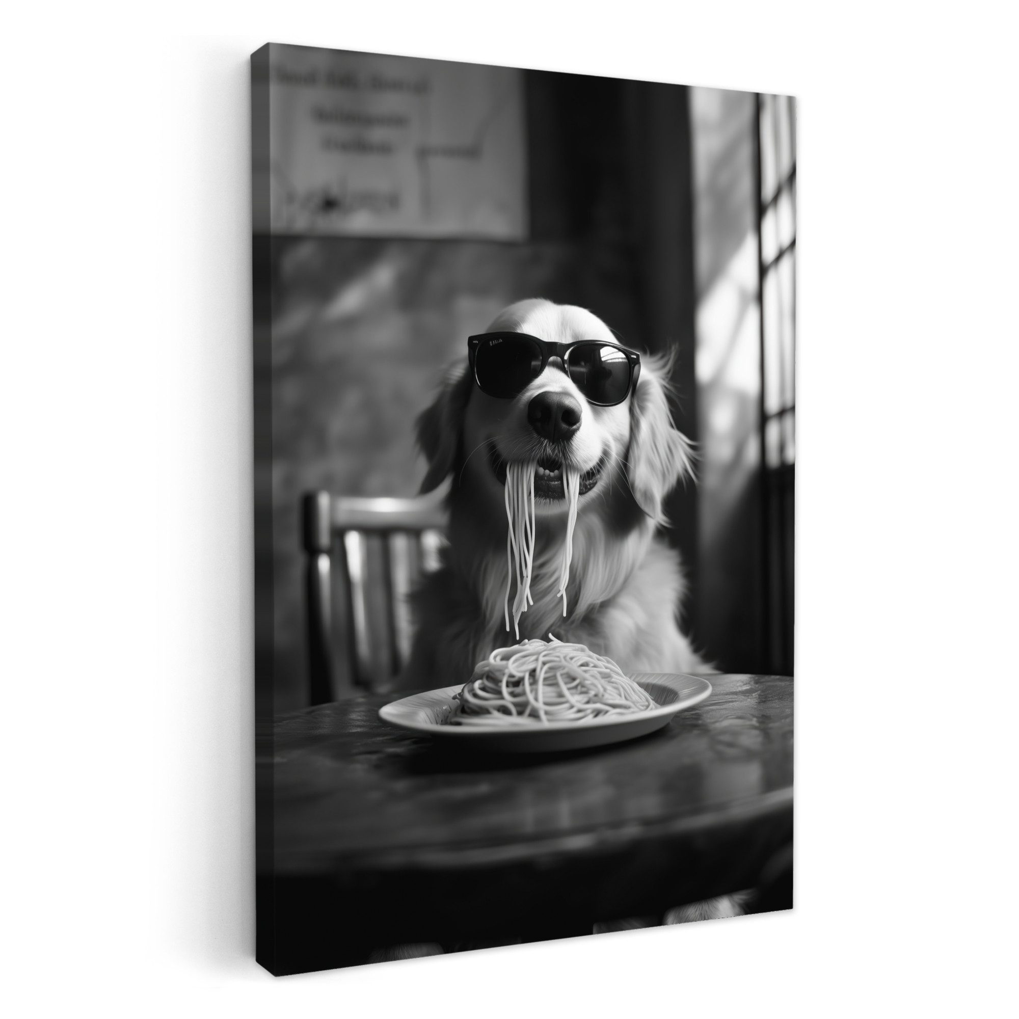 OneMillionCanvasses® Leinwandbild Golden Retriever - Hund - Fröhlich - Tell günstig online kaufen