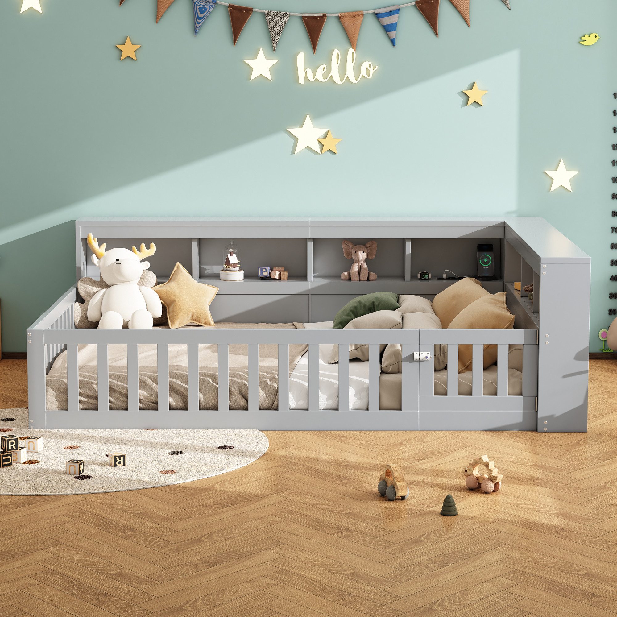 HAUSS SPOLE Kinderbett 140x200cm, Daybett mit günstig online kaufen