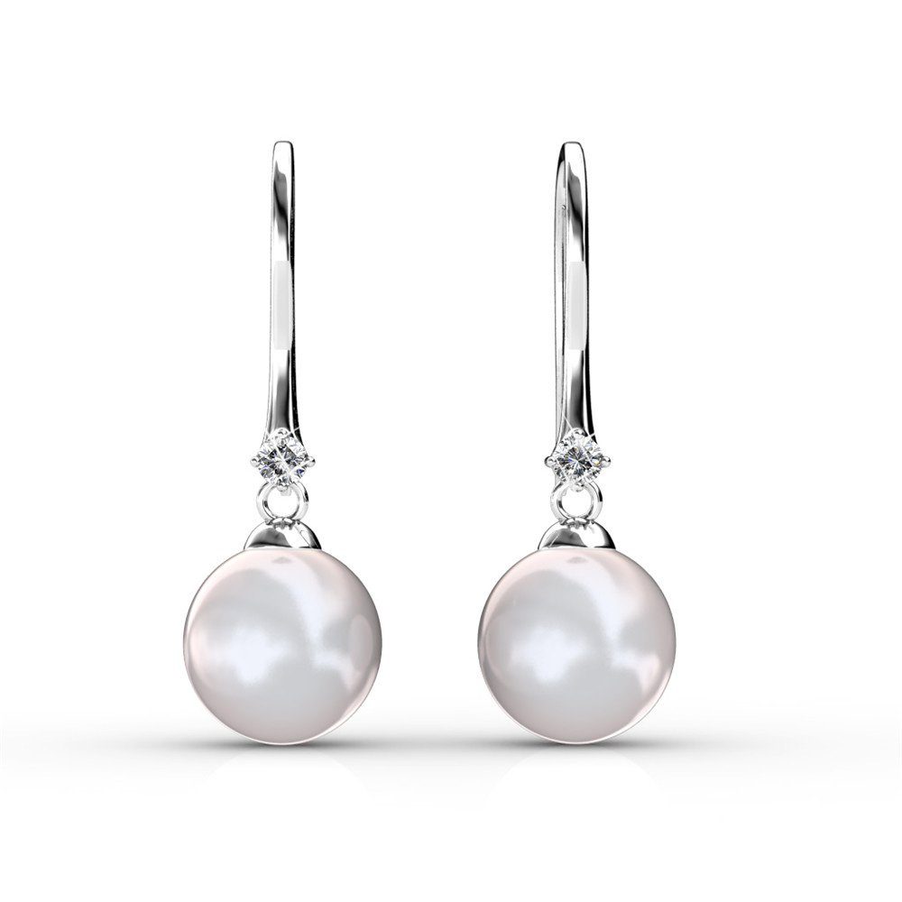 Nagel Jewellery Anhänger Set Victoria Peak Pearl Bar (Set, inkl. Schmuckbox), Vergoldeter Schmuck mit Silberkette und Zirkonia Steinen