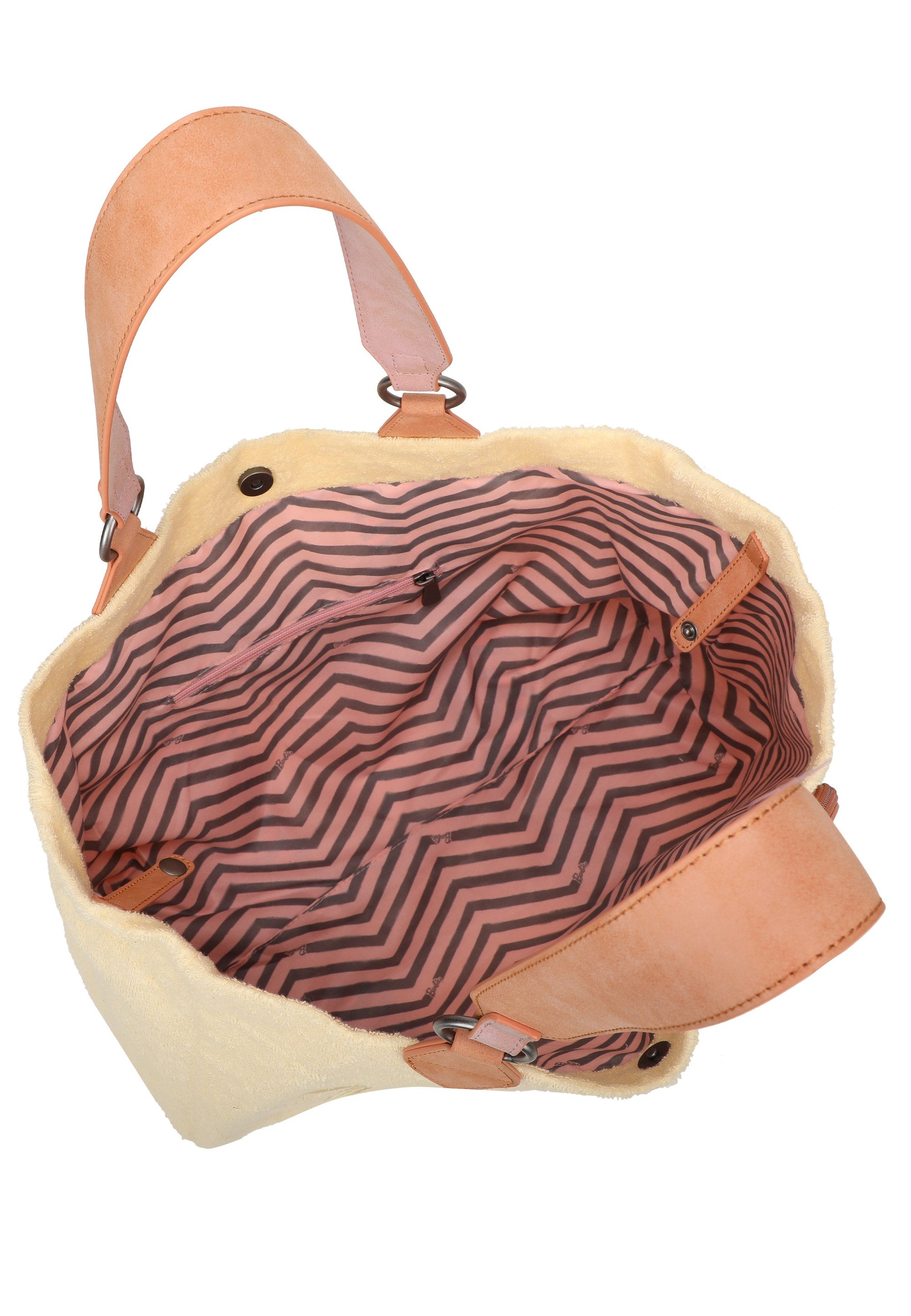 Fritzi aus Preußen Henkeltasche Izzy Medium Barbie, mit kleinem, abnehmbarem Taschenanhänger