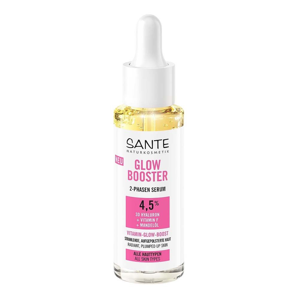 SANTE Gesichtsserum Glow Booster 2-Phasen Serum - 4,5% 30ml